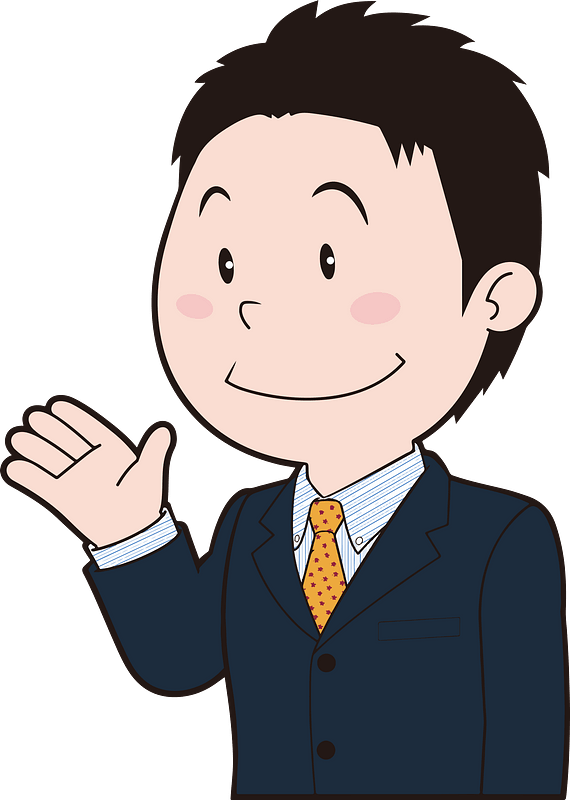 Businessman Acting as a Guide