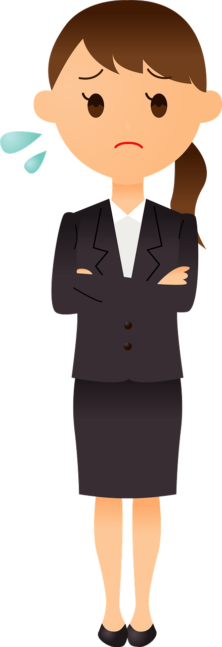 (Simone) Businesswoman is Troubled