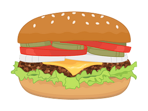 Fast Food Cheeseburger