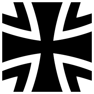 Bundeswehr Kreuz Black
