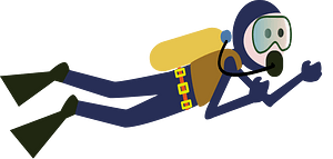 Open Clip Art Library SCUBA
