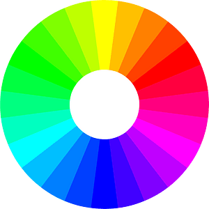 RGB color wheel 24