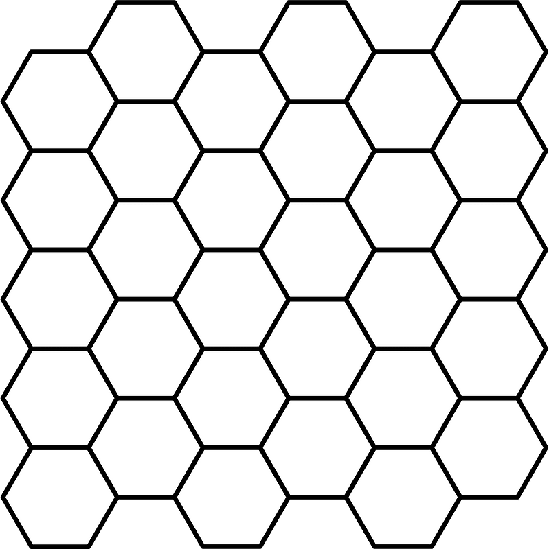 Hexagonal tiling