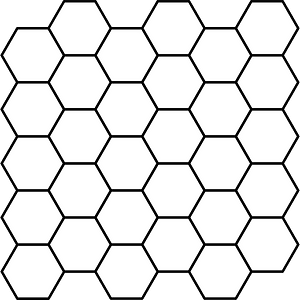 Hexagonal tiling