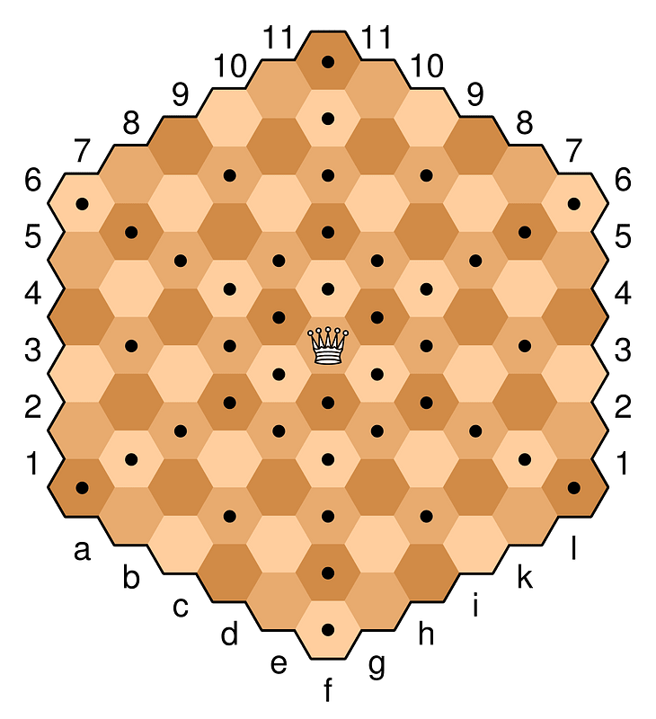 Glinski Chess Queen