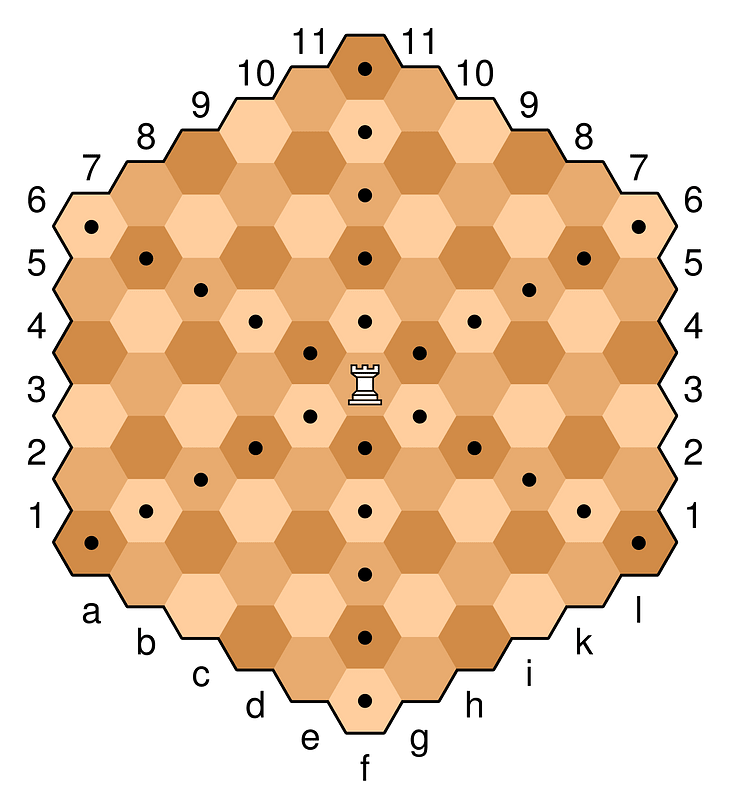Glinski Chess Rook