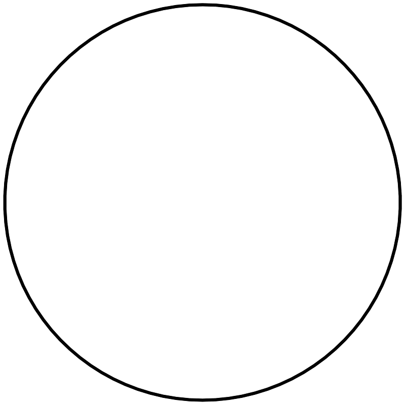 Regular polygon 94 vertex animation