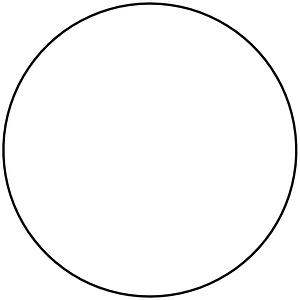 Regular polygon 90 vertex animation