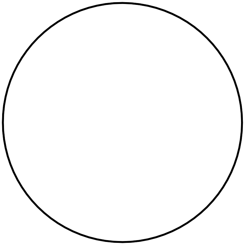 Regular polygon 88 vertex animation