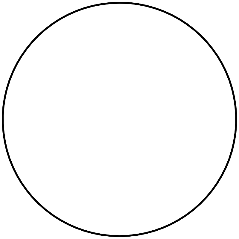 Regular polygon 82 vertex animation