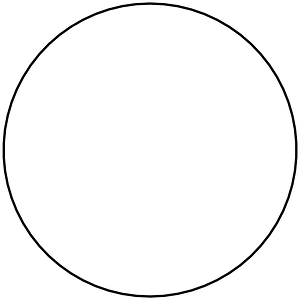 Regular polygon 66 vertex animation