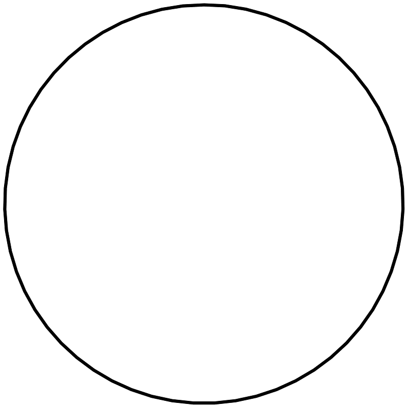Regular polygon 59 vertex animation
