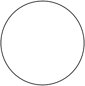 Regular polygon 54 vertex animation