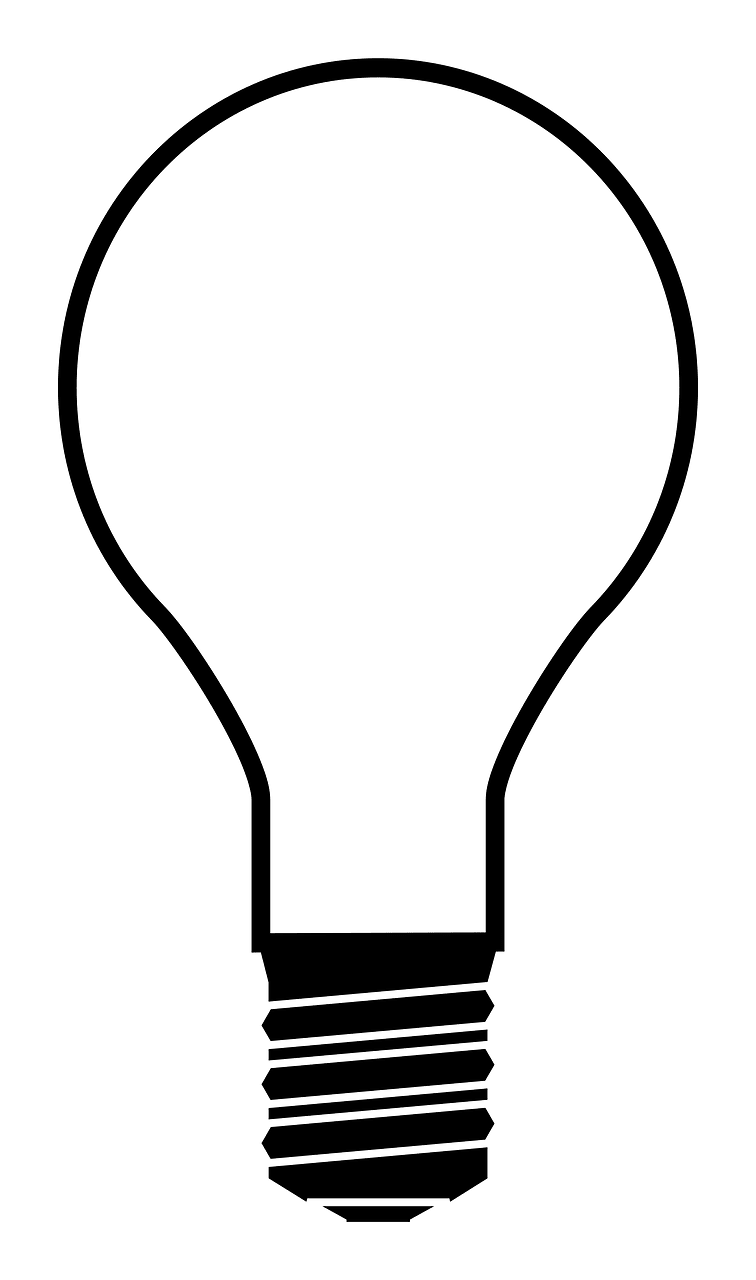 Light Bulb-Silhouette