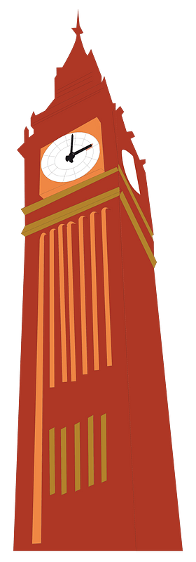 World landmarks icons - Big Ben