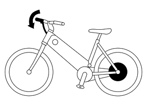 Schematic of an E-Bike