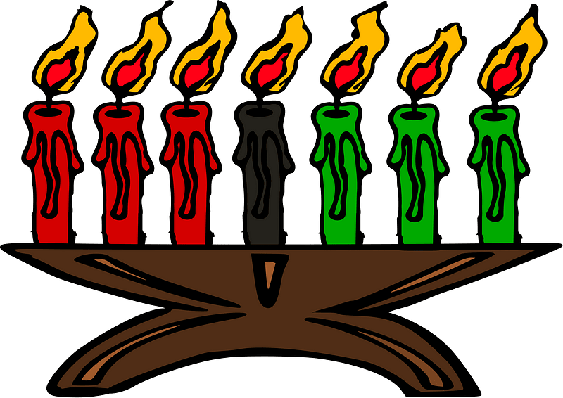 Kwanzaa Candles-Kinara