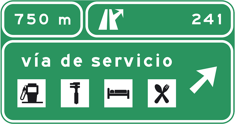 Spain traffic signal s265