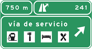 Spain traffic signal s265