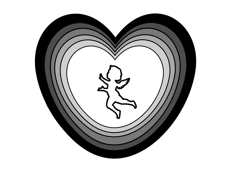 Lightdarkness heart