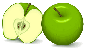 Green apples