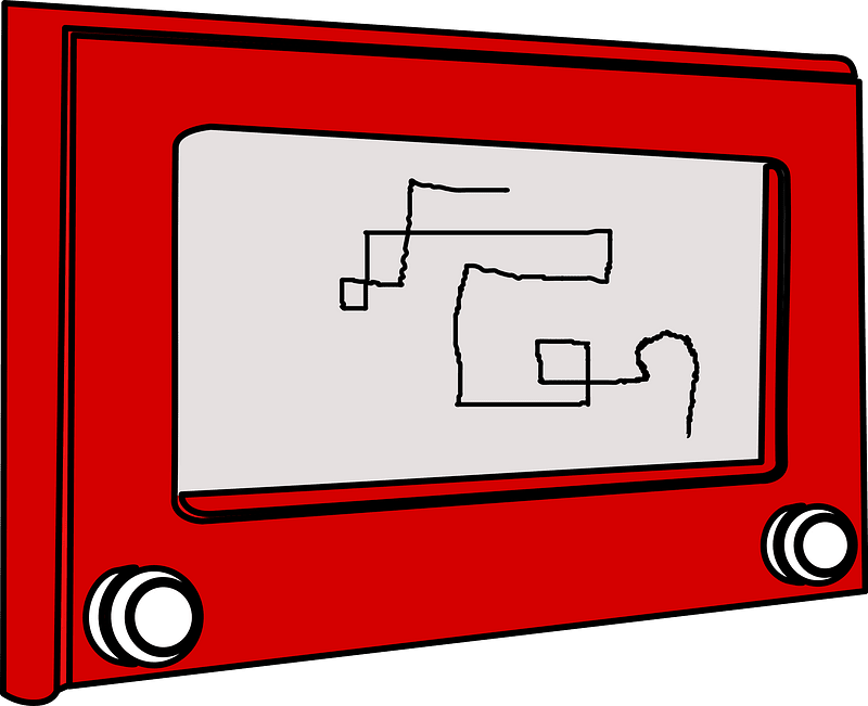 Kid's sketch toy