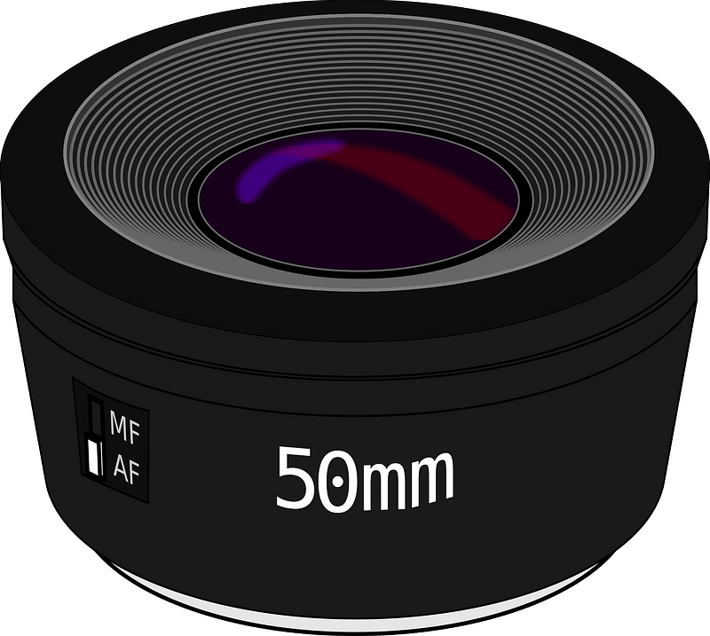 50mm camera lens