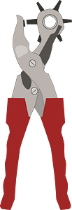 Hole punch plier