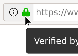 HTTPS lock Firefox