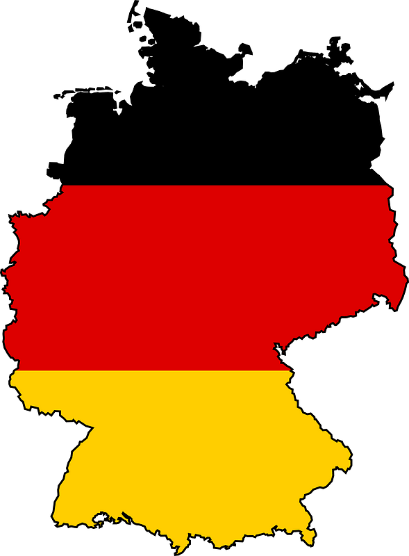 Silhouette of Germany