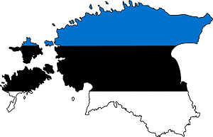 Silhouette of Estonia