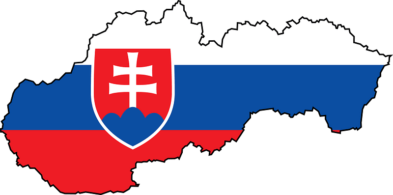 Silhouette of Slovakia