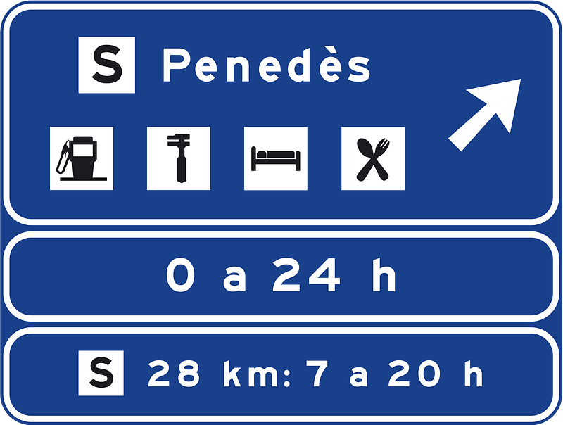 Spain traffic signal s127