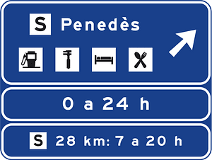 Spain traffic signal s127