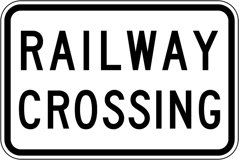 (R9-236) Railway Crossing (Used in New South Wales)