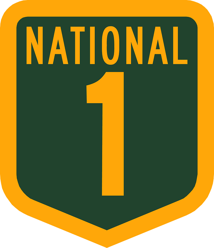 National highway marker