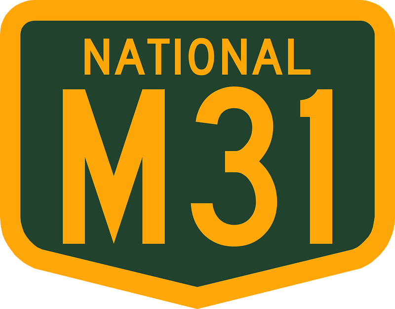 National highway marker
