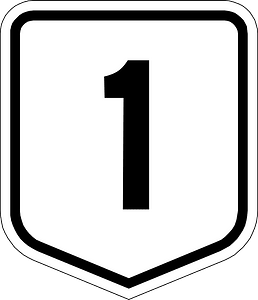 National route marker
