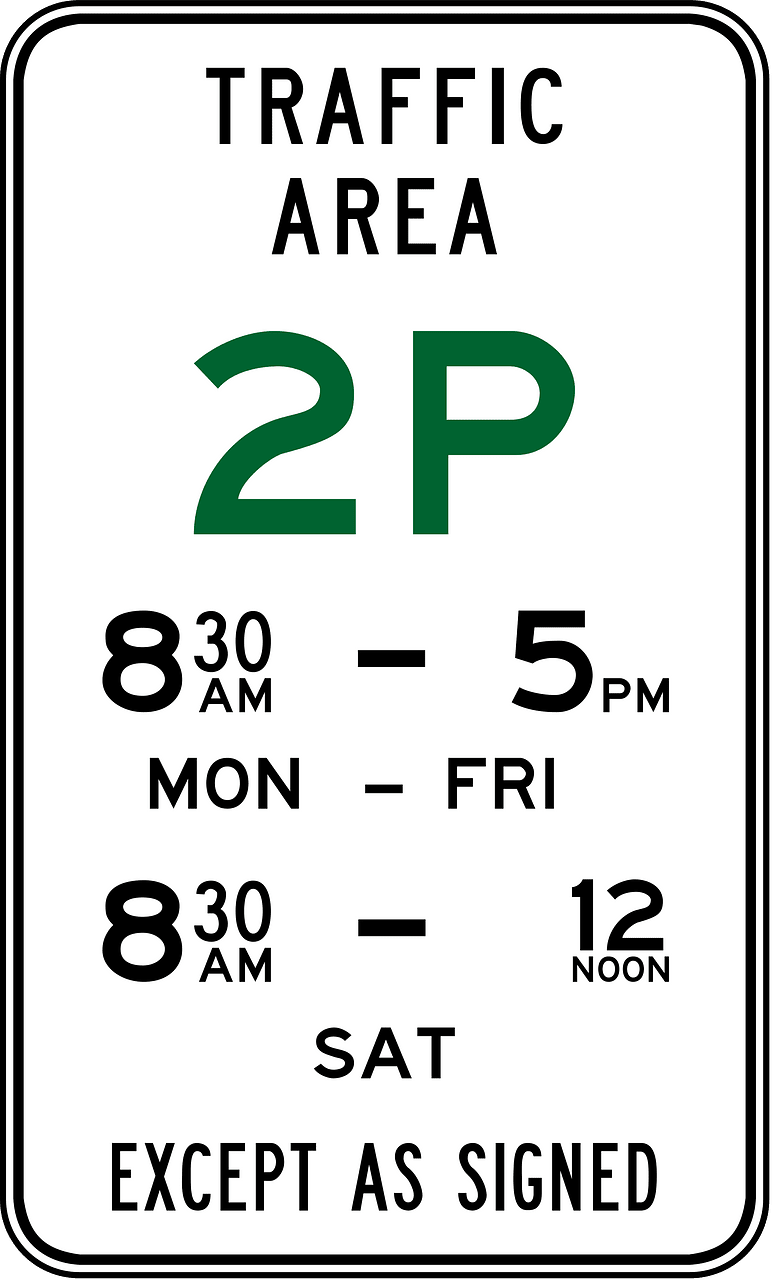 (R5-62) 2 Hour Parking Area