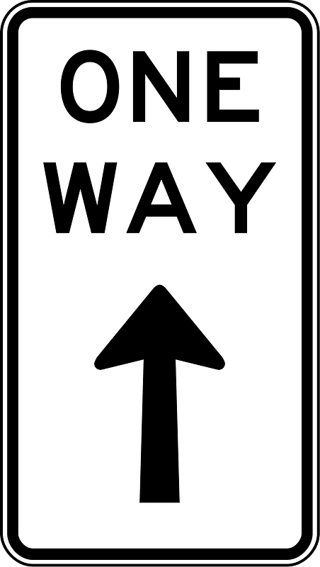 (R2-17) One Way (forward)