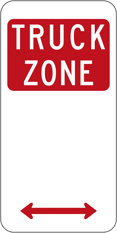 (R5-24) Truck Zone