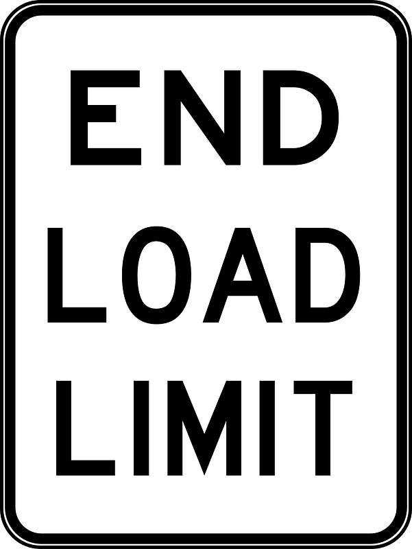 (R6-5) End Load Limit