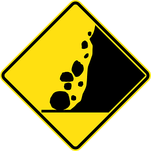 (W5-42) Falling Rocks (right)
