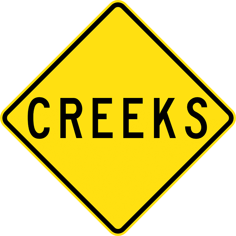 (W5-SA110) Creeks (Used in South Australia)