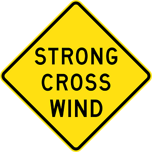 (W5-V106) Strong Cross Wind (Used in Victoria)