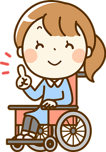 (Zoe) Woman is in a Wheelchair