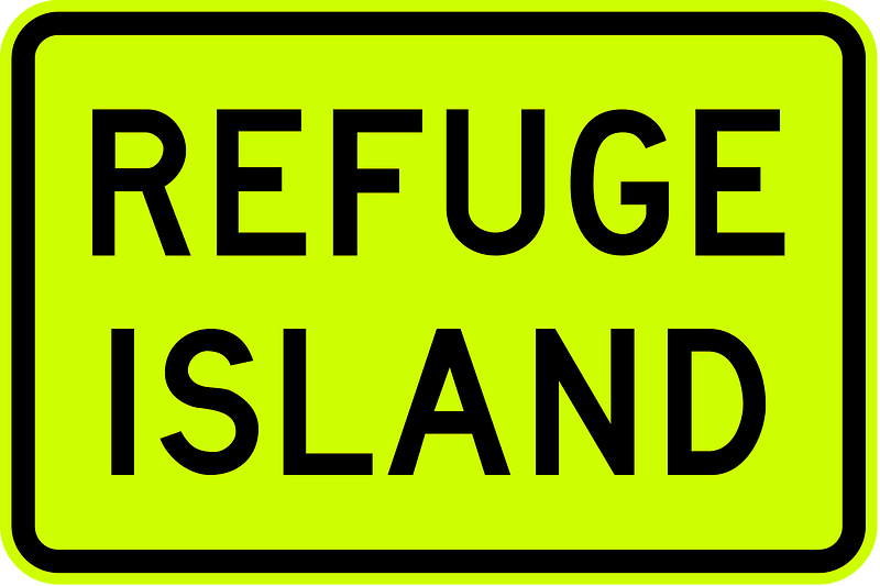 (W8-25) Refuge Island