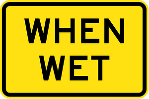 (W8-8) When Wet