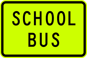 (W8-SA56) School Bus (Used in South Australia)