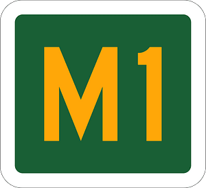 Alphanumeric route marker (Used on motorways in New South Wales)